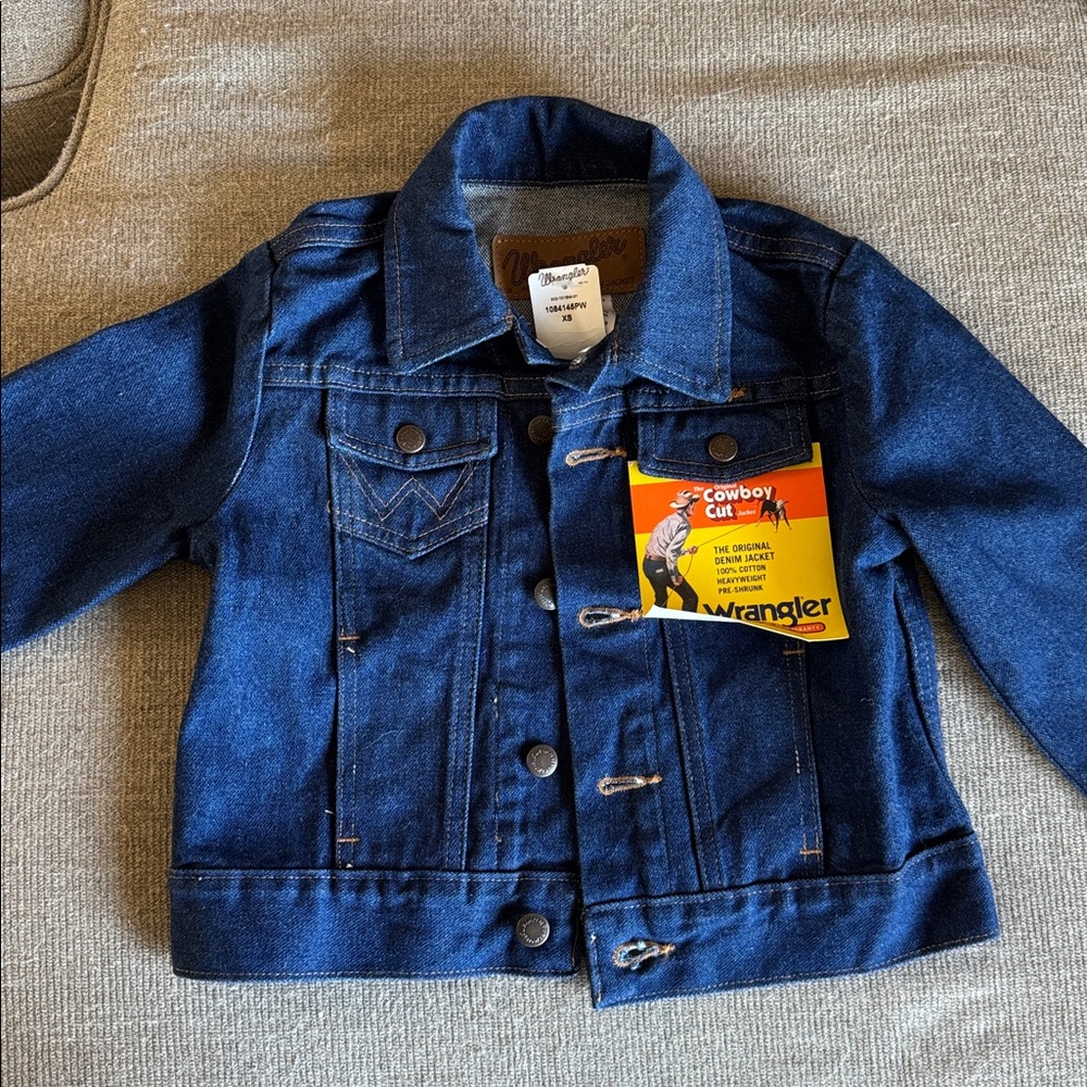 Wrangler Dark Blue Denim Jacket